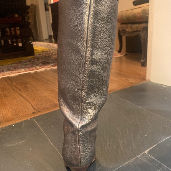 Marc Jacobs pewter metallic boots - Picture 12 of 16